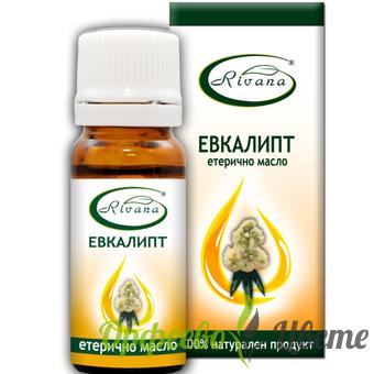 НАТУРАЛНА КОЗМЕТИКА  Етерични масла Ривана етерично масло от евкалипт 10 мл / Rivana eucalyptus esential oil 10 ml